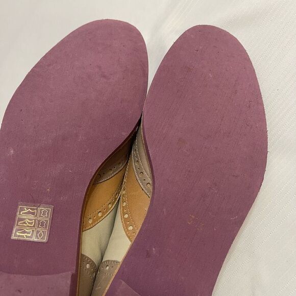 T&F Slack Shoemakers Oxford Shoes Size 38 1/2 US 8 - Picture 9 of 9